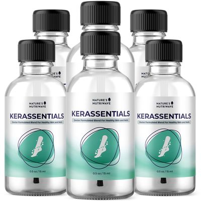 Kerassentials Oil 8-in-1 Plant-Based Formula 15ml, 6 Month Supply