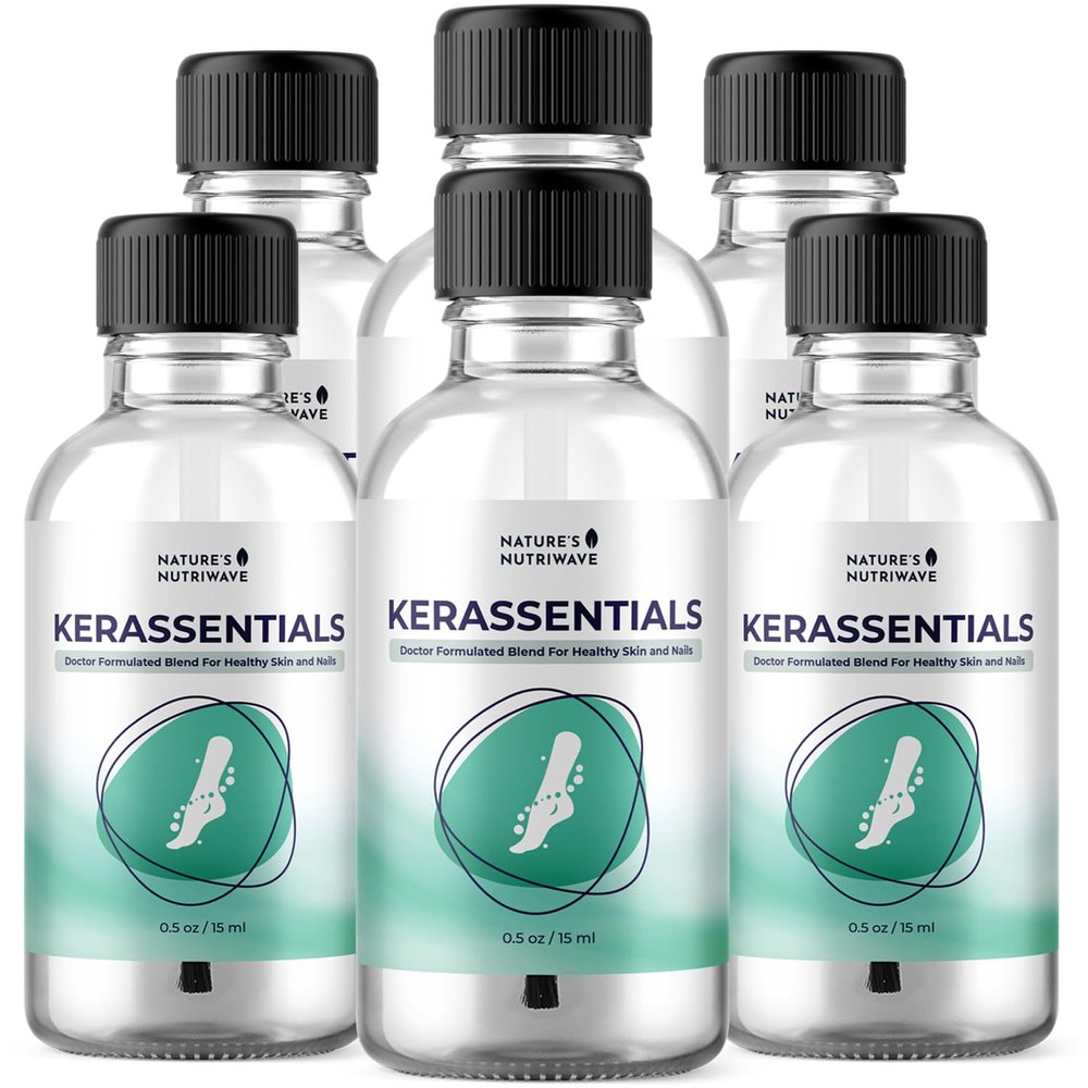 Kerassentials Oil 8-in-1 Plant-Based Formula 15ml, 6 Month Supply