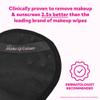 The Original MakeUp Eraser Mini PRO 5-pack, Erase All Makeup With Just Water, Including Waterproof Mascara, Eyeliner, Foundation, Lipstick, Sunscreen and More! Chic Black, 5ct view 3