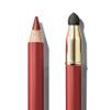 ICONIC LONDON Fuller Pout Sculpting Lip Liner | Blendable, Dual Ended Lip Liner with Creamy Colour and Lip Sponge for Buffing, Cruelty-Free, Vegan Makeup, Scandalous, 1.028 g / 0.036 Oz view 2