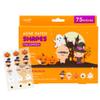 Epielle Acne Patch Shapes Edition, Acne Patches with Hydrocolloid Dressing, Fun for Parties, Sleepovers, Girls' Nights, Halloween Parties, Girls' Gift (Halloween Patch, 75ct) view 1
