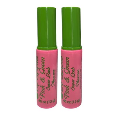 2 Pack Super Lash Pink. & Green Mascara Mamey