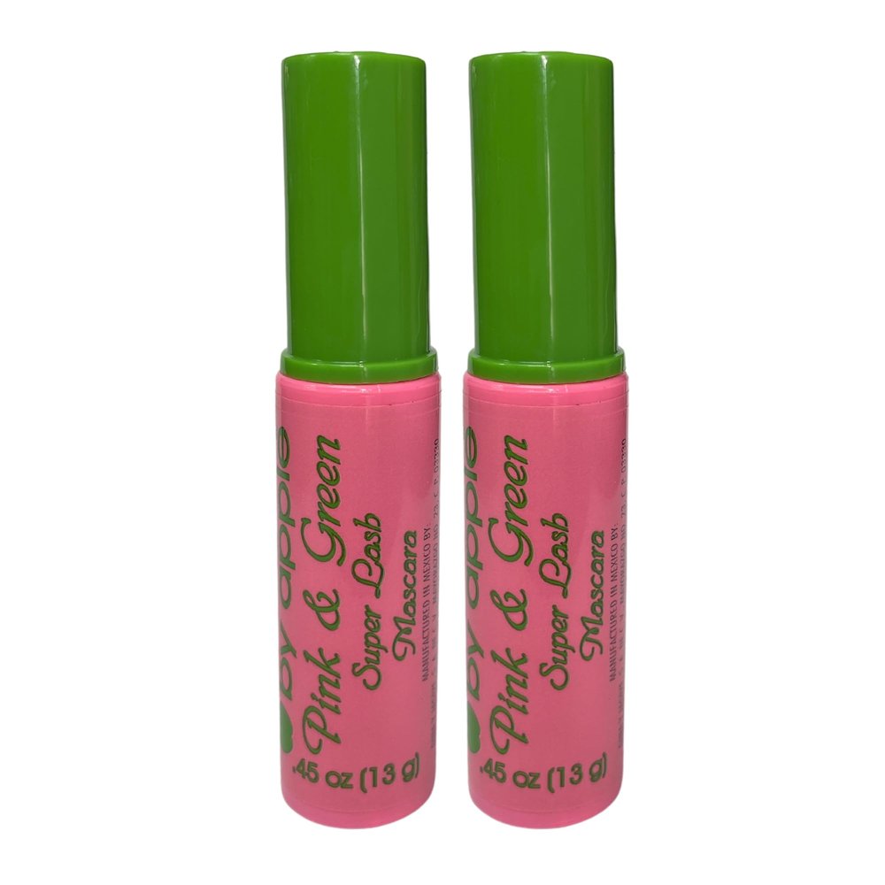 2 Pack Super Lash Pink. & Green Mascara Mamey