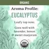 Aura Cacia Organic Eucalyptus (Radiata) Essential Oil 0.25 fl. oz. view 4
