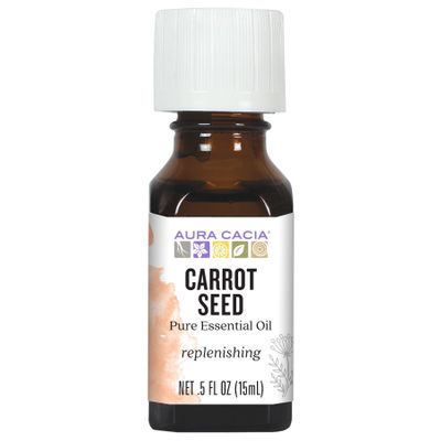 Aura Cacia Carrot Seed Essential Oil 0.5 fl. oz.