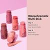 e.l.f. Monochromatic Multi Stick, Includes Dazzling Peony, Sparkling Rose & Glistening Peach, For Eyes, Lips & Cheeks, Vegan & Cruelty-Free view 3