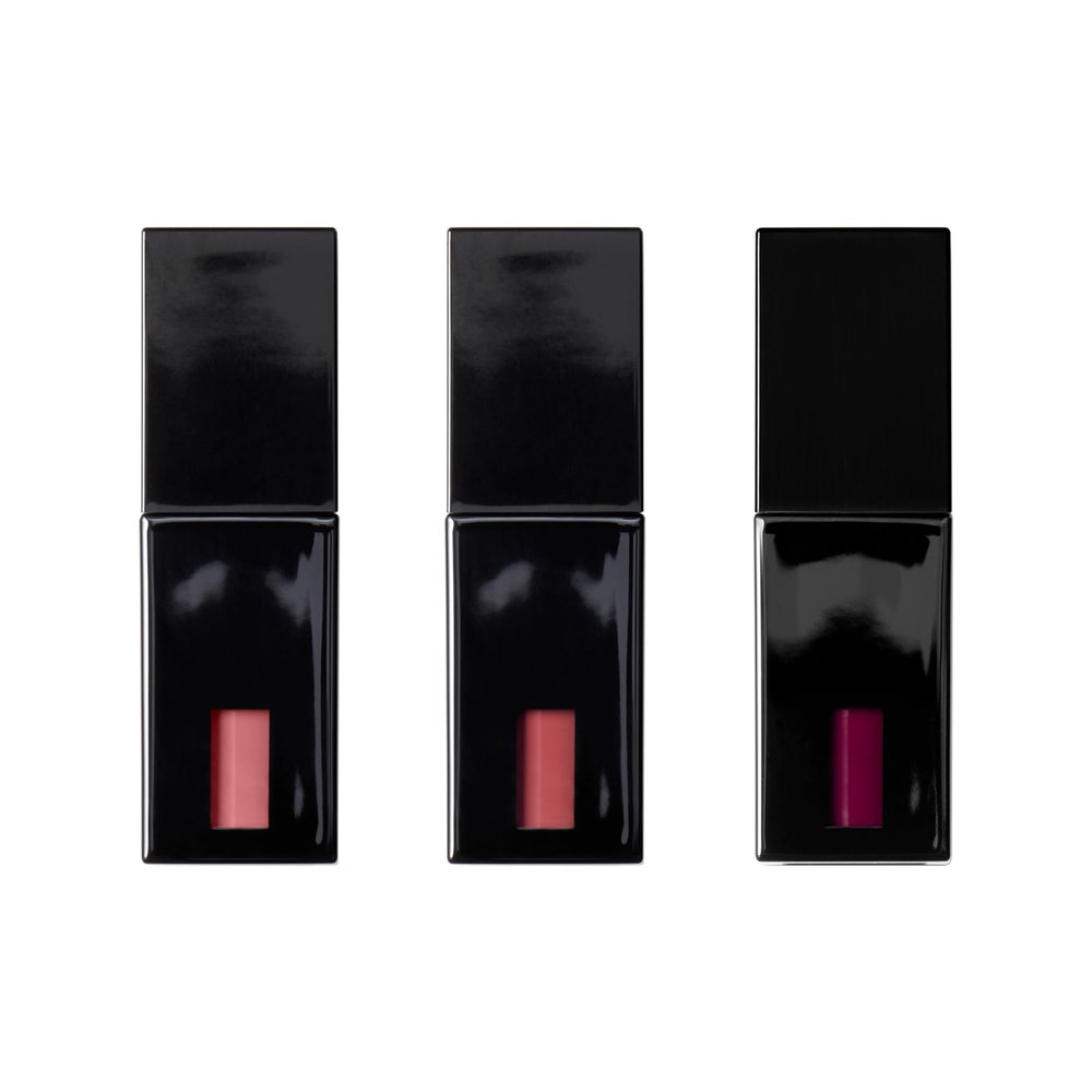 e.l.f. Glossy Lip Stain Trio, Includes Pinkies Up, Power Mauves & Berry Queen, Long-Lasting Lip Stain For A Subtle Gloss Finish, Vegan & Cruelty-Free