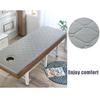 LDLCYCN Thicken Massage Table Padding Topper with Hole Sponge Massage Bed Pad with Elastic Bands Spa Massage Table Pad Non-Slip Lash Bed Cushion Square Round Trapezoidal Head,Gray(3cm),180 * 70cm(T) view 2