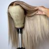 koinu Ash Blonde Wig Human Hair 13x4 Transparent Lace Front Wigs Human Hair 200% Density Ash Blonde Straight Lace Front Wigs for Women Ombre Blonde Colored HD Lace Frontal Wig Pre Plucked 30 Inch view 1