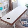 LDLCYCN Thicken Massage Table Padding Topper with Hole Sponge Massage Bed Pad with Elastic Bands Spa Massage Table Pad Non-Slip Lash Bed Cushion Square Round Trapezoidal Head,White(5cm),190 * 75cm(R) view 1