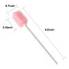 JIESI Disposable Oral Swabs,Sterile Sponge Mouth Swabs(Pink)-100PCS view 3