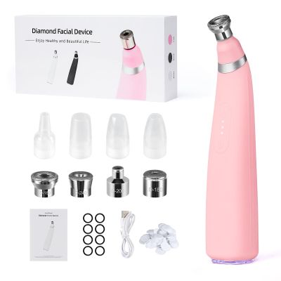 IeBilif Diamond Microdermabrasion Machine, 3 Modes Diamond Microdermabrasion Dermabrasion Machine for Blackhead Removal, Professional Portable Home Travel Microdermabrasion Device