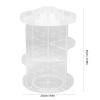 Acrylic 360 Degree Rotating Makeup Organizer, DIY Adjustable Makeup Carousel Holder Rack, Clear Large Capacity Makeup Storage for Makeup Brushes view 2