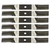 YIHFBB Replacement for fits K5182-71840 K5575-34330 K5575-97530 6 XHT Heavy Duty Blades for 48"" Decks Fits K view 1