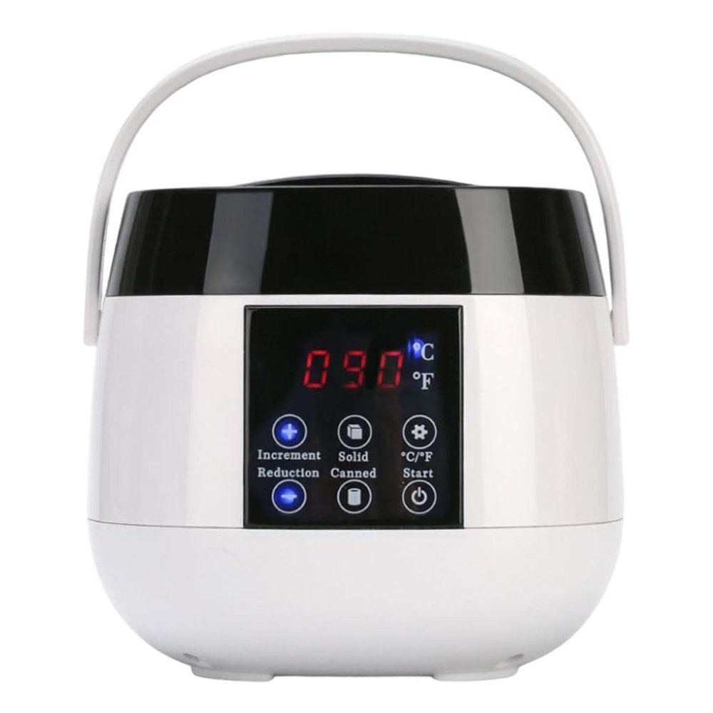 rockible 500ml Electric Melt Hair Removal LED Display for Men SPA, White