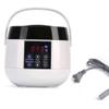 rockible 500ml Electric Melt Hair Removal LED Display for Men SPA, White view 3