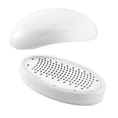 KYEQATY Callus Remover Egg Shaped Foot File Safely Callus Remover Foot Scraper for Feet Care, White