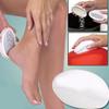 KYEQATY Callus Remover Egg Shaped Foot File Safely Callus Remover Foot Scraper for Feet Care, White view 3