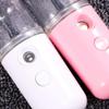 Jorzer Nano Mist Sprayer Mini Facial Mist Moisturizing Nano Sprayer USB Rechargeable Hydrating Instrument Portable Humidifier for Hydrating Face Care 2PCS. view 4