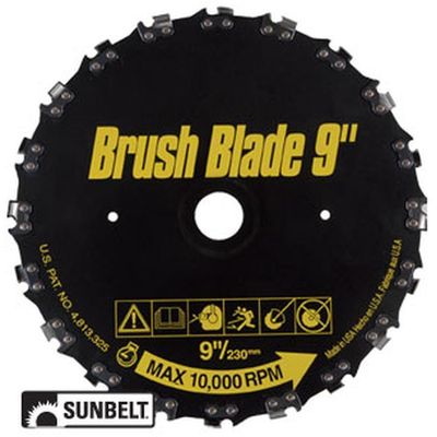 Replacement for fits B1BB777 BLADE-BRUSH 9"