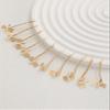 10 Pieces Dragonfly Gold Wedding Hair Pins for Women Trendy Mini Dragonfly Hair Clip Bridal Hair Pins for Wedding Hair Accessories view 3