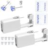 Ear Piercing Kits Disposable Ear Piercing Gun Kits No Pain Easy Use Ear Piercing Gun Kit Tool with Multi-Sized Gold Silver CZ Earring Studs (Blue) view 1