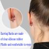 Ear Piercing Kits Disposable Ear Piercing Gun Kits No Pain Easy Use Ear Piercing Gun Kit Tool with Multi-Sized Gold Silver CZ Earring Studs (Golden) view 4