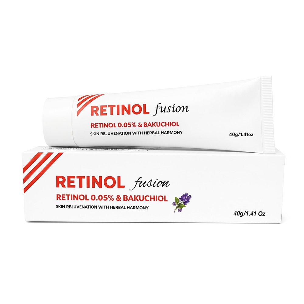 Retinol 0.05 Fusion Cream with Bakuchiol (35 Gram / 1.23 Oz)