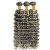 P1B27 Highlight Blonde Bundles Human Hair 24 26 28 Inch Deep Wave Blonde P1B/27 Human Hair Bundles Highlight Bundle Unprocessed Brazilian Virgin Hair Quick Weave Hair for Black Women view 4