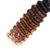 T1B430 Ombre Brown Bundles Human Hair 24 26 28 Inch Deep Wave Human Hair Bundles Ombre Bundle T1B/4/30 Brown Bundle Unprocessed Brazilian Virgin Hair for Black Women view 4