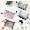 9 Pack Mini Zipper Mesh Bags Small Mesh Pouch 4.3" x 3" Mini Earphone Pouch Coin Purse, Card Key Holder, Portable Travel Makeup Cosmetic Pouches Meshes Zipper Bags for Lipstick Earphone view 3