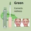 Generic FAFAMOON 7 Color Concealer Eye Concealer, Eliminates Dark Eye Spots and Red Spots (06 Green #, 14g) view 2
