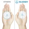BLUENDY Premium Cotton Rounds for Face (300 Count), 100% Pure Cotton Makeup Remover Pads, Lint-Free Travel-Ready, Portable, High-End Soft Cotton Wipes (600), White view 2