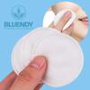 BLUENDY Premium Cotton Rounds for Face (300 Count), 100% Pure Cotton Makeup Remover Pads, Lint-Free Travel-Ready, Portable, High-End Soft Cotton Wipes (600), White view 4