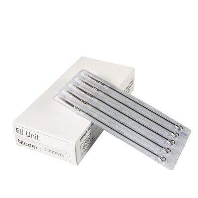 Echeson 150PCS Disposable Tattoo Needles, 0.35MM RM Arc Row Fog Needle(5RM)