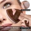 BAIGISH Makeup Sponge Set For Foundation Concealer, Triangle Powder Puff Soft Sponges Blender, Latex Free Blender Sponge For Liquid, Cream, and Powder Seamless & Flawless Makeup (Maillard 2 Set) view 4