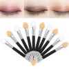 10Pcs Double Ended Disposable Eye Shadow Sponge Applicators, saidi Aplicadores De Sombras Para Ojos Easy Makeup, Effect, 10Pcs Sponge Eyeshadow Brushs, saidi Aplicadores De Sombras Para Ojos For view 4