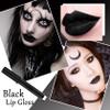 Black Matte Liquid Lipstick Set,Waterproof Smudge Proof Black Lip Liner and Lipstick Set for Women,Velvet Long Lasting Non-stick Cup Lip Gloss Stain Set for Halloween Cosplay Goth Daily Lip Makeup view 4