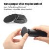 120pcs Replacement Sandpaper Refill Discs for Electric Foot File Callus Remover Tool for Men Women Dead Cracked Hard Skin (80 Grit+80 Grit) view 3