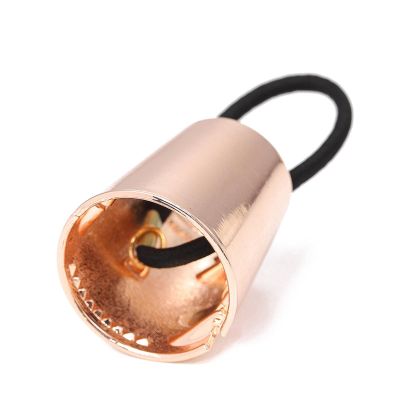 Linkbut Hair ring hair band metal hair clip long hair ring alloy hair ring, Rose gold