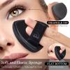 BAIGISH Makeup Sponge Set For Foundation Concealer, Triangle Powder Puff Soft Sponges Blender, Latex Free Blender Sponge For Liquid, Cream, and Powder Seamless & Flawless Makeup (Black) view 4