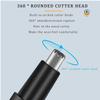 CXAPRDSH Ear and Nose Hair Trimmer Clipper - Professional Painless Trimmer for Men Women, Waterproof, Dual Edge Blades for Easy Cleansing, Black view 2