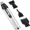 CXAPRDSH Nose Hair Trimmer for Hygienic Grooming with Rinseable, Interchangeable Heads for Eyebrows, Neckline, Nose, Ears, & Other view 1
