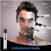 CXAPRDSH Nose Hair Trimmer for Hygienic Grooming with Rinseable, Interchangeable Heads for Eyebrows, Neckline, Nose, Ears, & Other view 2