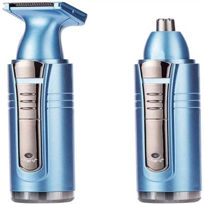 CXAPRDSH Nose & Ear Hair Trimmer, Wet/Dry Nose Hair Clipper for Businessmen, Waterproof Stainless Steel Rotation Blade