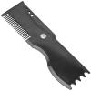 Beard Lineup Tool, Men's Beard Shaping Template Rotated Beard Styling Tool for Trimming Hairline Neckline Goatee view 1