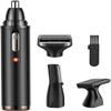 CXAPRDSH Nose and Ear Hair Trimmer, Professional Painless Nose Hair Remover for Men and Women, Waterproof Stainless Steel Head, Dual Edge Blades, Mute Motor, Cleaning Brush view 2