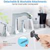 CXAPRDSH Nose and Ear Hair Trimmer, Professional Painless Nose Hair Remover for Men and Women, Waterproof Stainless Steel Head, Dual Edge Blades, Mute Motor, Cleaning Brush view 4