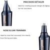 CXAPRDSH Ear and Nose Hair Trimmer Professional USB Rechargeable Nose Trimmer for Men and Women Ear Eyebrow Facial Hair Trimmer Body Grooming Kit IPX7 Waterproof Dual Edge Blades for Easy Cleansing view 2