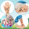 10 Sheets Soccer Temporary Tattoos, Soccer Ball Football Waterproof Fake Tattoos, Sports Themed Tattoo Stickers for Boys Children Kids, Birthday Party Decorations view 3
